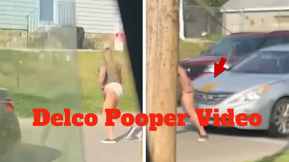 Video delco pooper video christina solometo prospect park pooper phillies delco woman poops on car Original